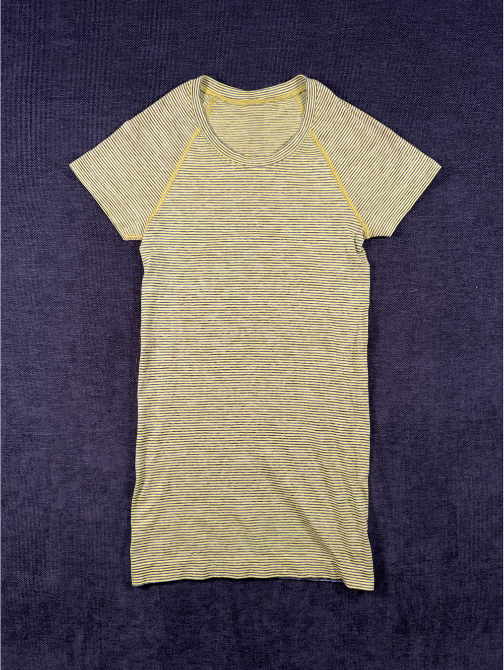 Lululemon Swiftly Tech Short Sleeve 2.0 We Are From Space Yellow, Size 2